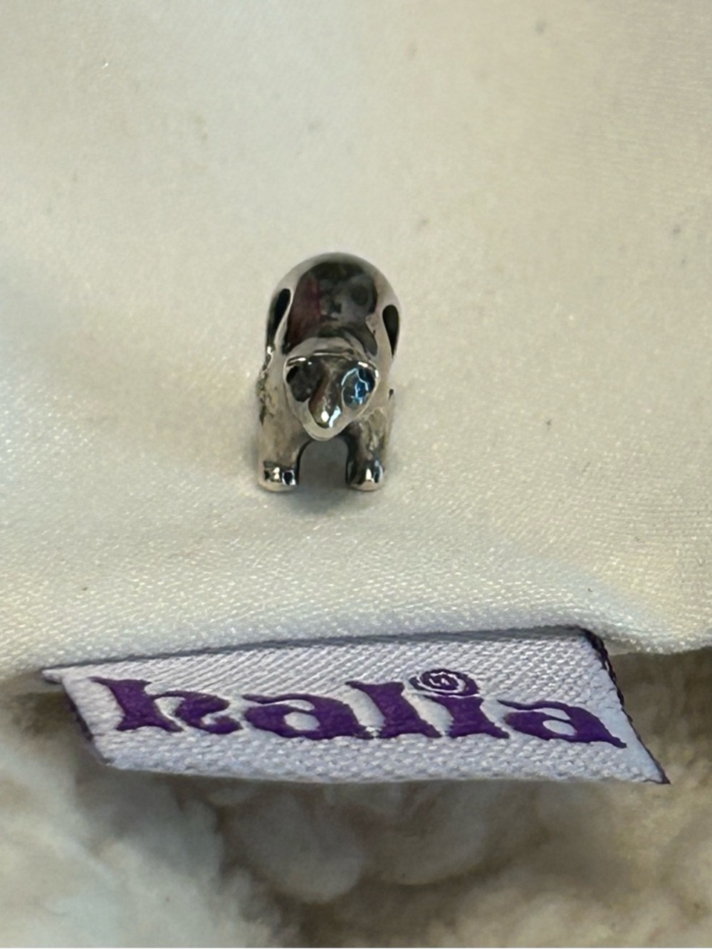 Halia Sterling Silver Polar Bear Charm